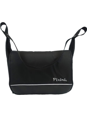 PIXINI Wickeltasche in Schwarz