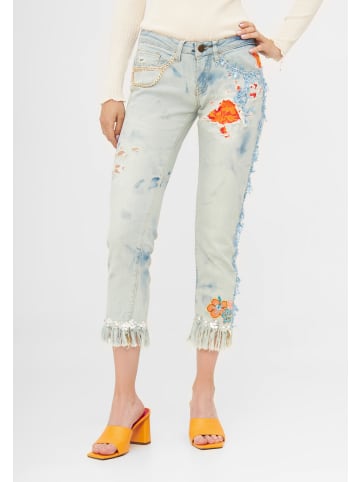 TOOCHE Jeans "Jeans Application" in blau