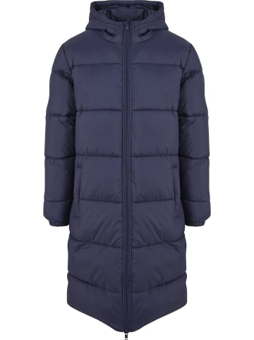 Urban Classics Urban Classics Mens Long Puffer Coat in navy