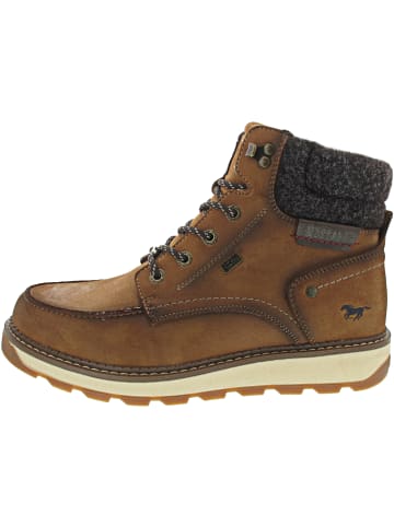 Mustang Schnürstiefel Braun