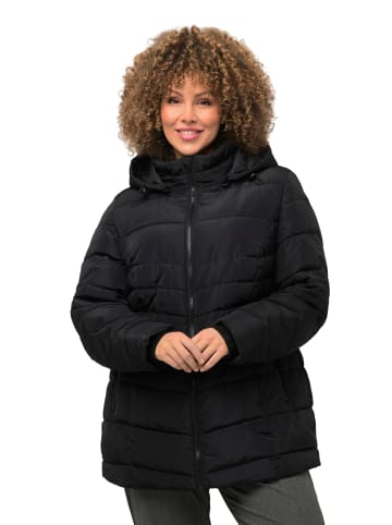 Ulla Popken Steppjacke in schwarz