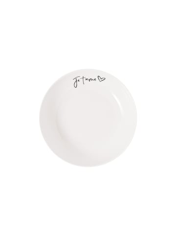Villeroy & Boch Schale Je t'aime Statement ø 18,7 cm weiß in weiß