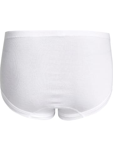 Con-ta Baumwolle, Feinripp Taillenslip 4er-Pack in weiß