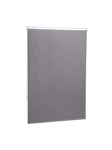 relaxdays Duschrollo in Grau - (B)100 x (H)240 cm