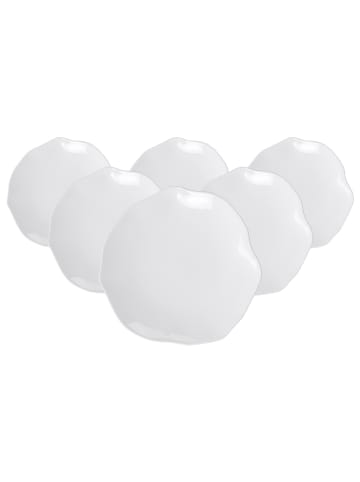 Villeroy & Boch 6er Set Speiseteller Pura in ø 27,2 cm in weiß
