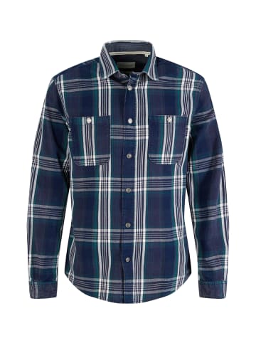 Tom Tailor Hemd 'Check' in dunkelblau