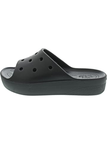 Crocs Classic Platform Slide Pantolette Schwarz