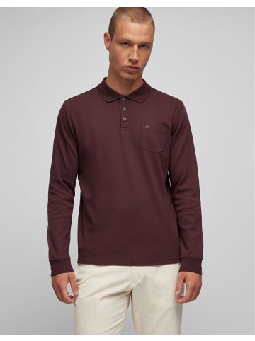 HECHTER PARIS Poloshirt in claret