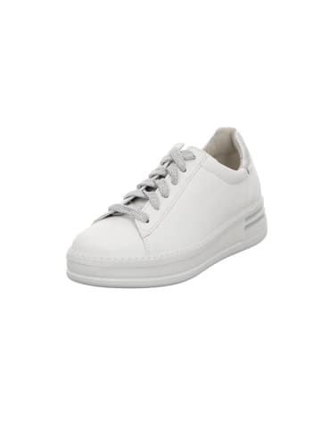Gabor Sneaker in weiss/argento