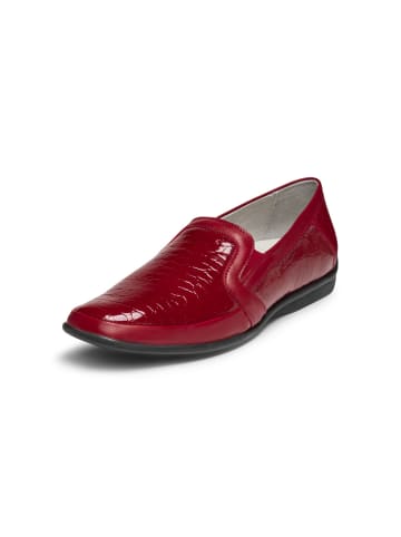 VITAFORM Echt Leder & vitaform Stretch Slipper in rot