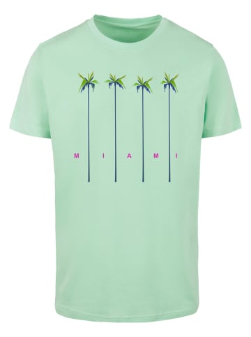 Mister Tee Mister Tee Herren Miami Palms Tee in neo mint