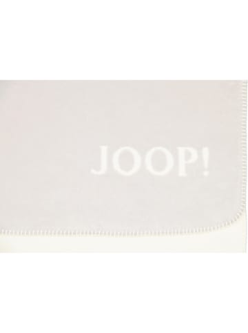 JOOP! JOOP! Wohndecken Uni-Doubleface rauch-ecru in rauch-ecru