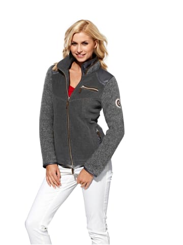 Heine Sweatjacke in grau