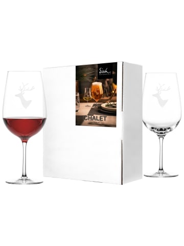 Eisch 2er Set Rotweingläser Chalet 655 ml in transparent