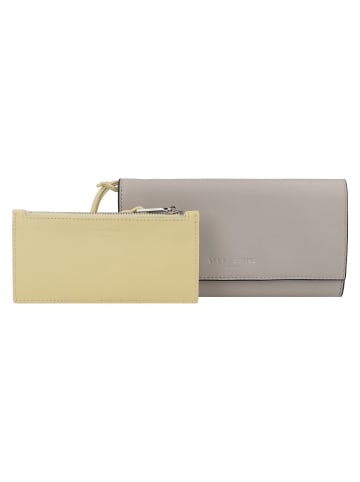 LIEBESKIND BERLIN Hilla Clutch Geldbörse Leder 19.5 cm in steel
