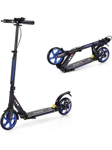 COSTWAY Cityroller Tretroller in Blau