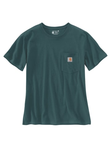 CARHARTT  T-Shirt Pocket in petrol