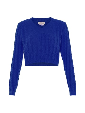 faina Sweater in Königsblau