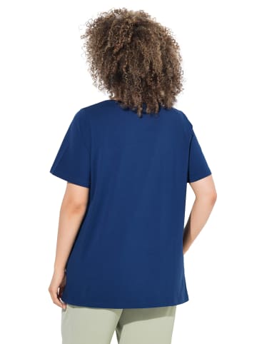 Ulla Popken Shirt in dunkelblau