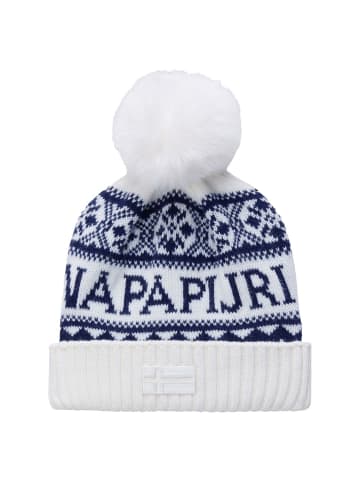 Napapijri Women's F-Soiusa - Mütze (red sauce) in white heron