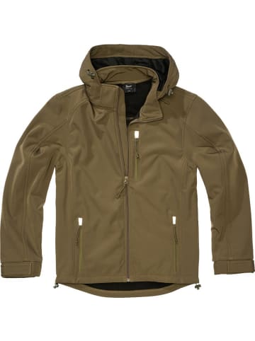 Brandit Softshelljacke "Softshelljacket Hurricane" in Grün