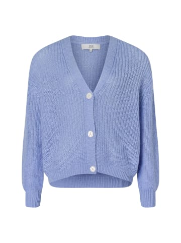 IPURI Strickjacke in blau - 0005