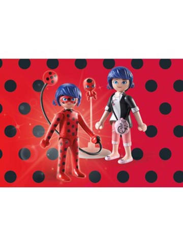 Playmobil 71336 Miraculous: Marinette & Ladybug in Mehrfarbig