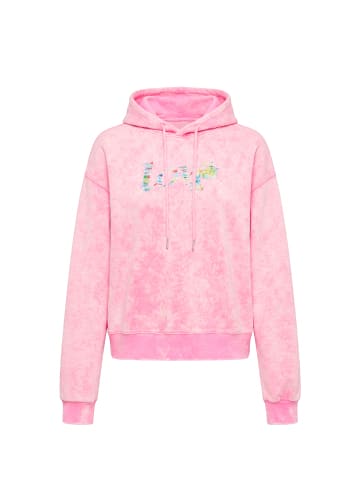 IZIA Women Hoodie in Rose