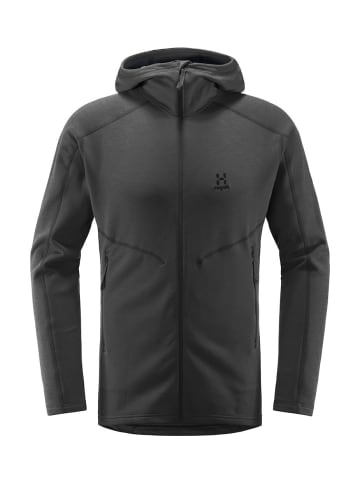 Haglöfs Fleecejacke Heron Hood in Slate Solid