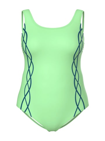 Ulla Popken Badeanzug in kiwi