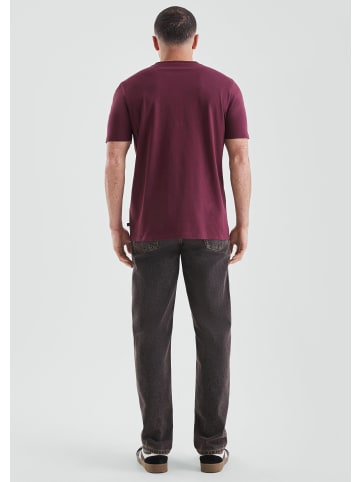 QS T-Shirt in 4923_bordeaux