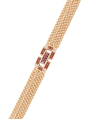 faina Women Bracelet in Rose Gold Orange