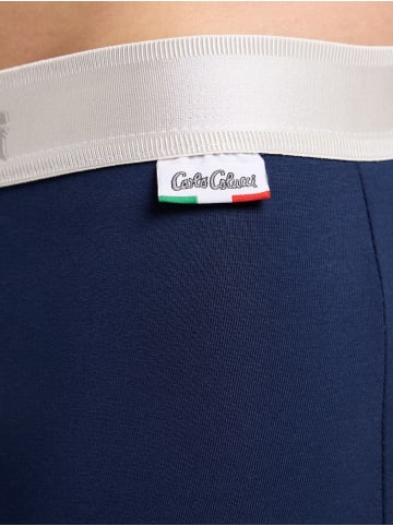 Carlo Colucci Retroshort Ebner in Anthrazit / Schwarz