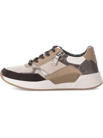 rollingsoft Komfort Schnürschuh in beige