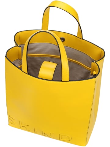 LIEBESKIND BERLIN Handtasche Paper Bag Logo M in Lemon