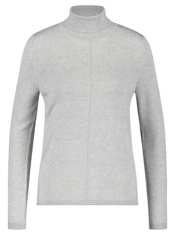 Gerry Weber Rollkragenpullover mit Armschlitzen in Grau