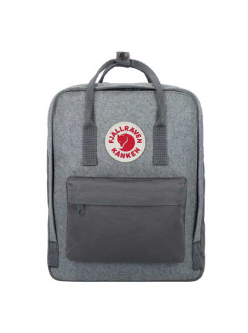 FJÄLLRÄVEN Kanken Re-Wool City Rucksack 35 cm in granite grey