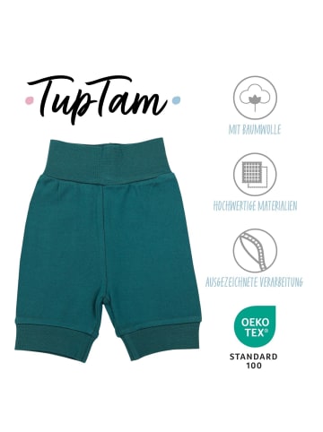 TupTam Baby Sommershorts 5er Pack in rot/grau