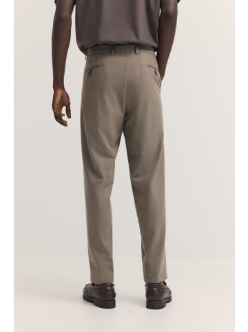 Bugatti Bundfaltenhose in taupe