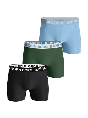 Björn Borg Boxershorts Essential Boxer 3er Pack in multicolor