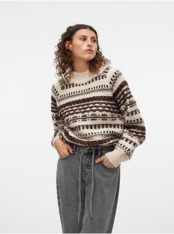 Vero Moda Strickpullover in Birch