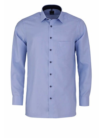 OLYMP  Langarm Business Hemd für Herren in blau