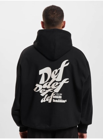 DEF Kapuzenpullover in black