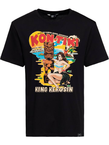 King Kerosin T-Shirt in Schwarz