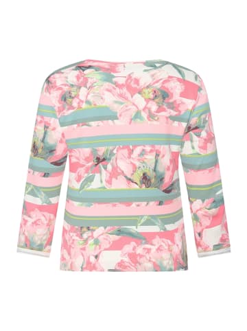 Betty Barclay Shirtjacke mit Rippenstruktur in Rosé/Cream