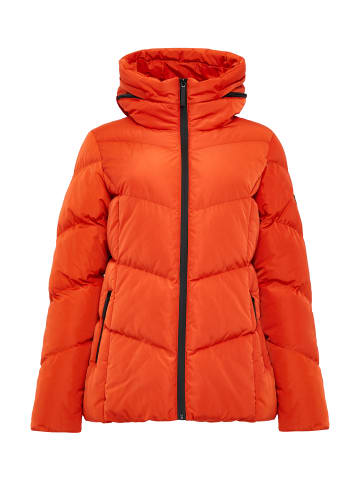 Threadbare Winterjacke THB Pencil Padded Coat With Funnel Neck in Rost