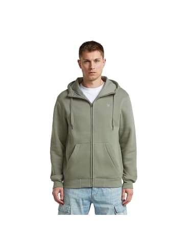 G-Star Sweatjacke in Hellgrün