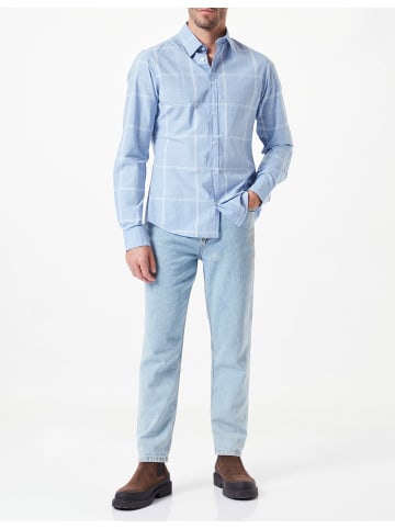 S. Oliver Langarm FreizeitHemd für Herren in blau