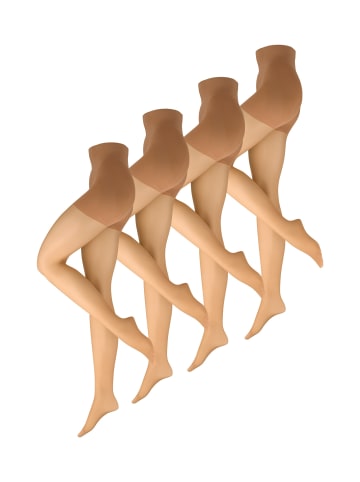 Nur Die  Feinstrumpfhose Goodbye Laufmaschen Shape 20 DEN in mandel