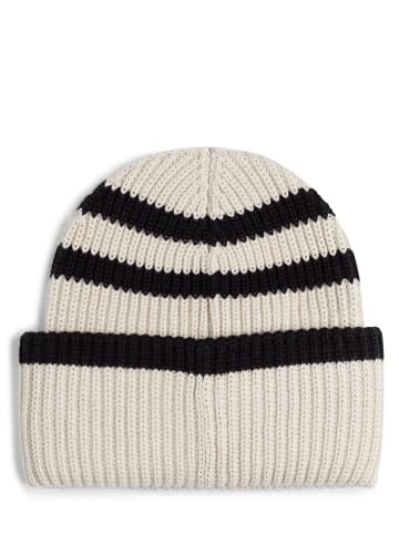 Marc O'Polo Mütze in beige schwarz - 0002